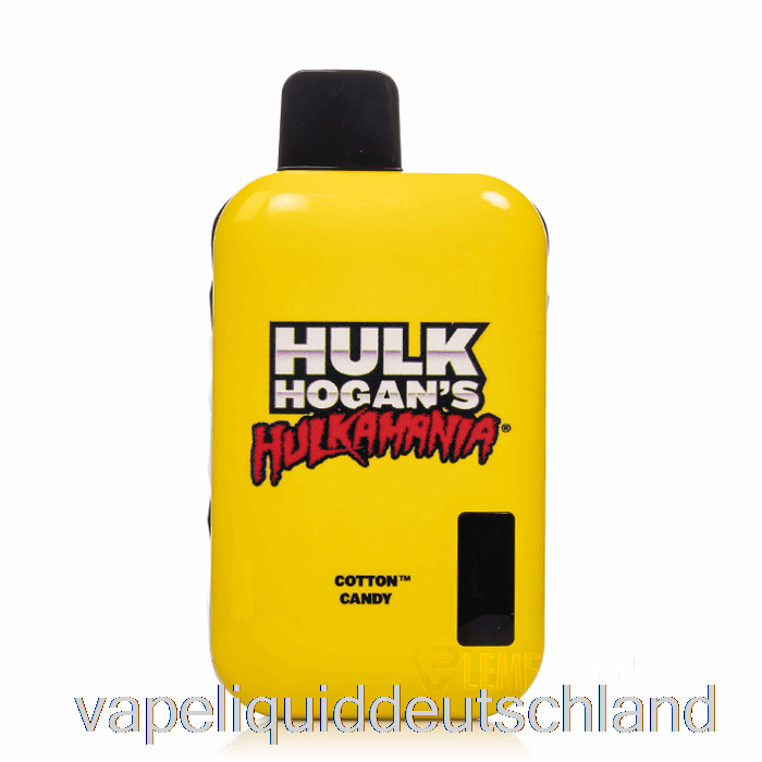 Hulk Hogan Hulkamania 8000 Einweg-Zuckerwatte-Vape-Flüssigkeit